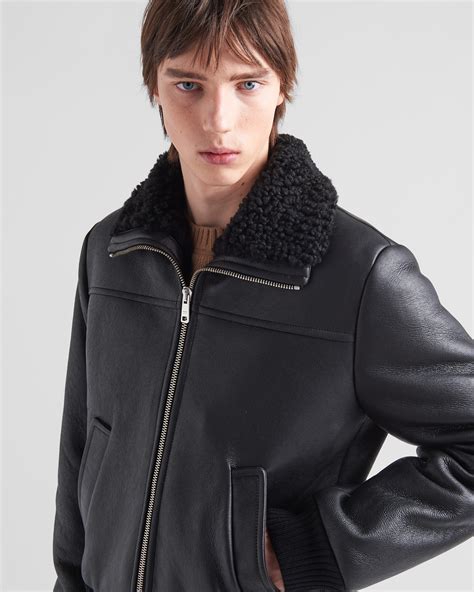 prada black jacket